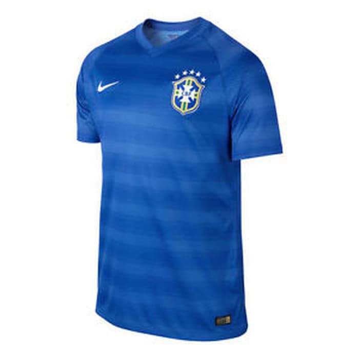 Áo Bóng Đá Đội Tuyển Brazil World Cup 2014 Grade