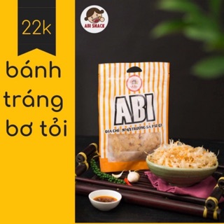 Bánh tráng abi vị bơ tỏi