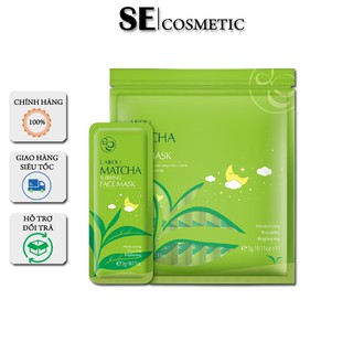 Mặt nạ ngủ Matcha LAIKOU dưỡng ẩm, chống lão hóa giảm mụn và ngăn bã nhờn cho da kết hợp phục hồi da