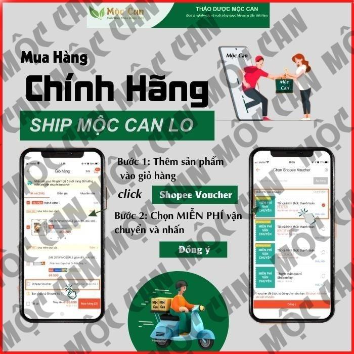 Dầu gội dược liệu Mộc Can dưỡng tóc giảm rụng tóc ngăn ngừa nấm đầu dung tích 300ml