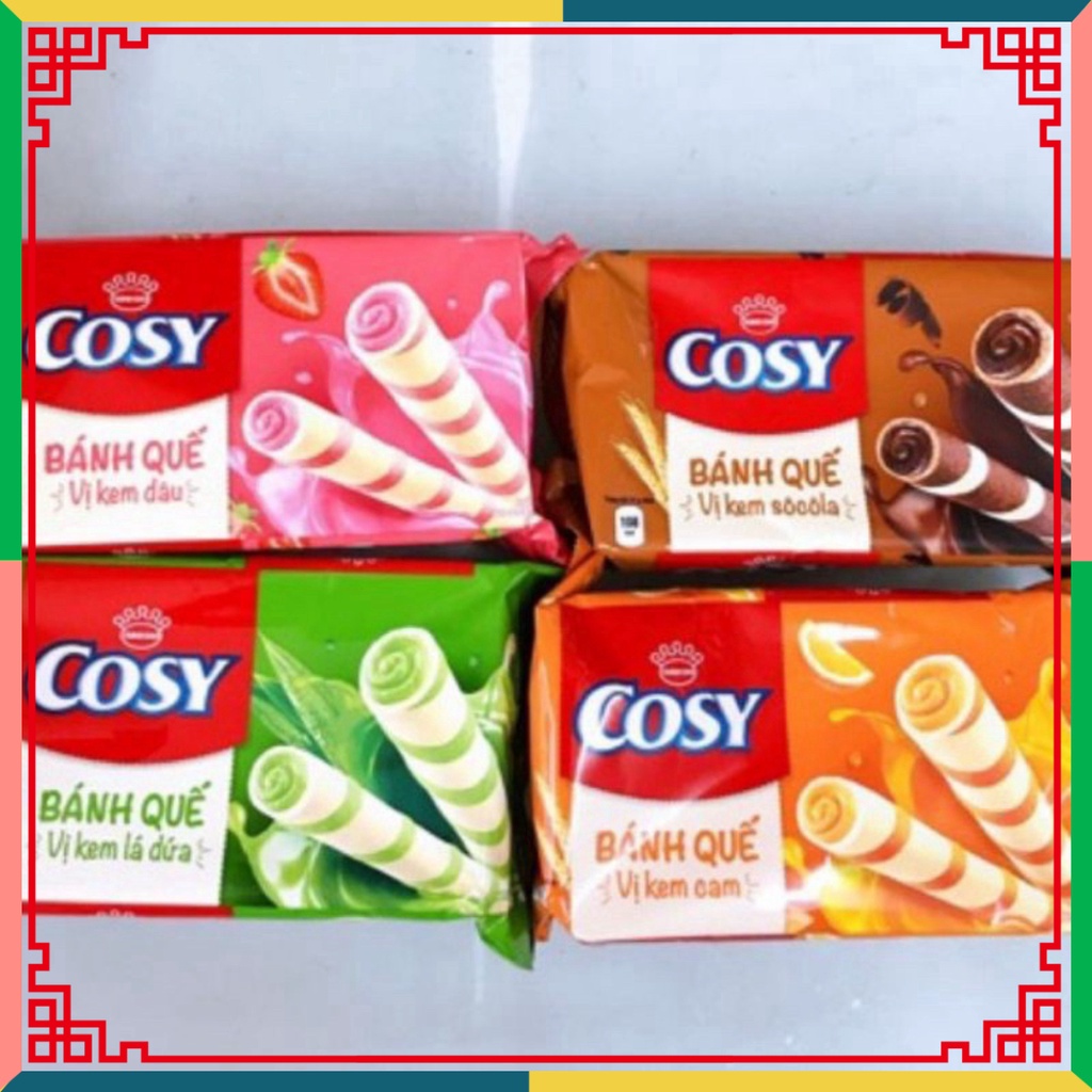 Bánh quế Cosy hộp 135g đủ vị