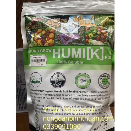 Axit humic Mỹ thành phần Axit humic 95 phần trăm - humix công ty 2