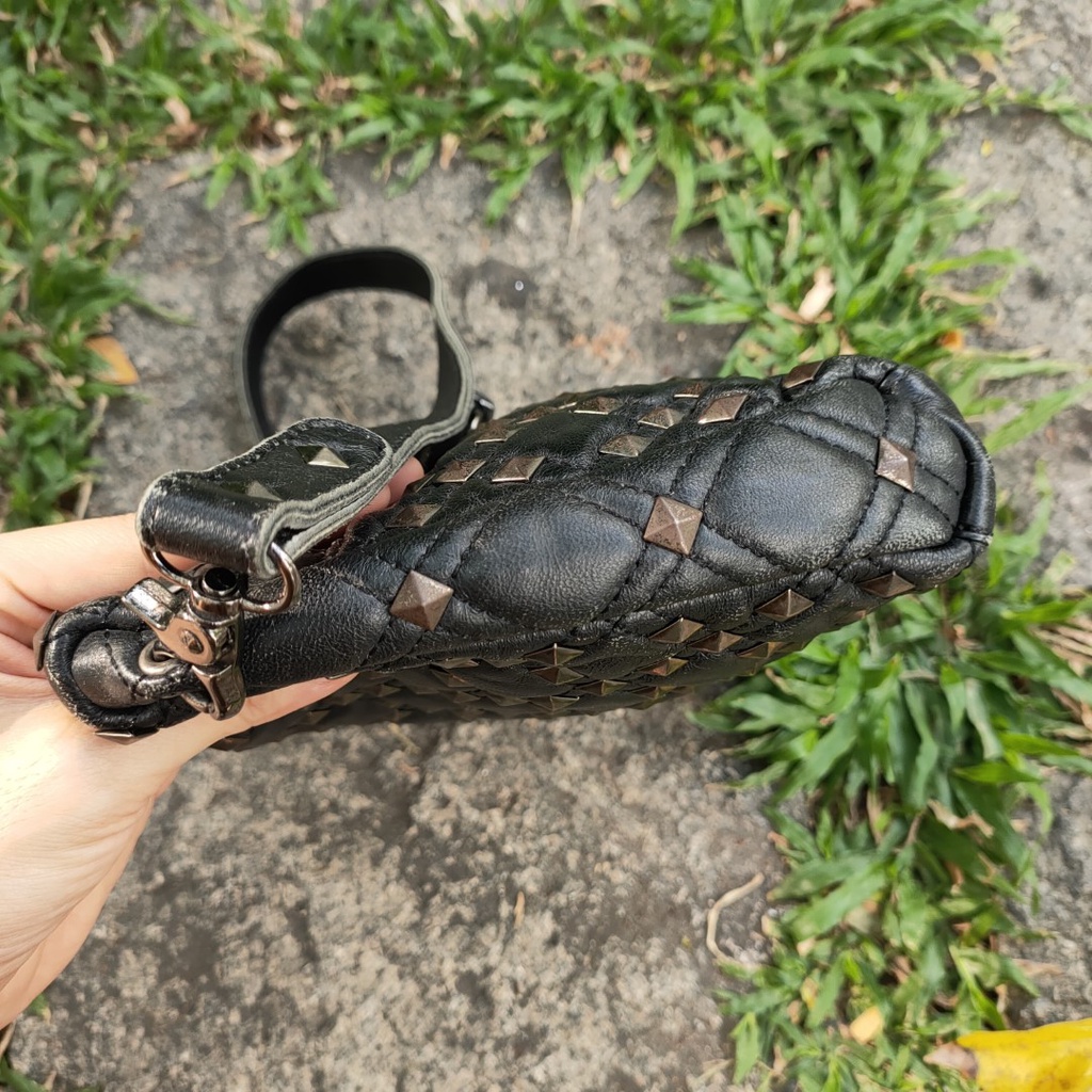 Túi đeo vai Da thật secondhand Đồ Si Bon, TD129