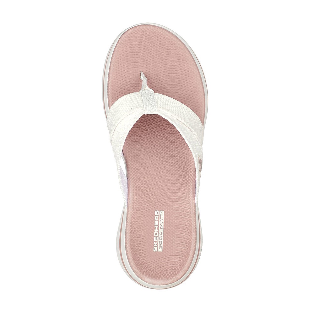 Skechers Nữ Dép Xỏ Ngón On-The-GO Sandals GOwalk 5 - 140085-WTPK