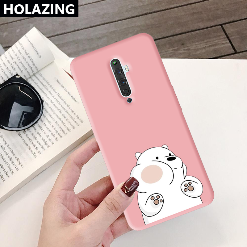 Ốp lưng OPPO Reno 3 Pro 2 Z F 10x Zoom We Bare Bears Soft TPU Cases Covers