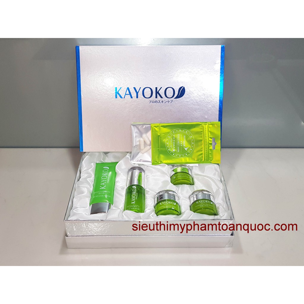 [CHÍNH HÃNG] Kem đêm Kayoko Xanh, chuyên làm mờ nám, tàn nhang và giúp tái tạo lại da, kem nám Nhật Bản, mỹ phẩm Kayoko. | BigBuy360 - bigbuy360.vn