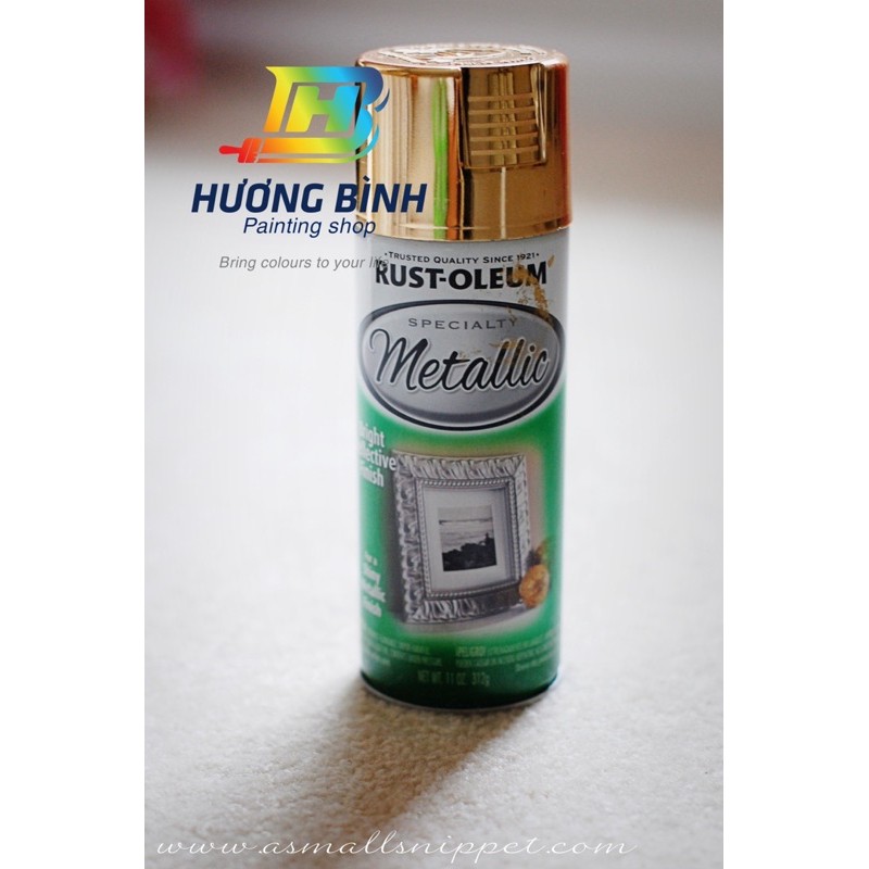 Sơn xịt Metalic Rust Oleum (325ml/chai) 11oz