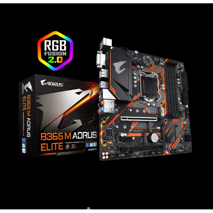 [Mã ELCL99 giảm 7% đơn 500K] Bo mạch chủ Gigabyte B365 M AORUS ELITE - Socket 1151v2 | BigBuy360 - bigbuy360.vn