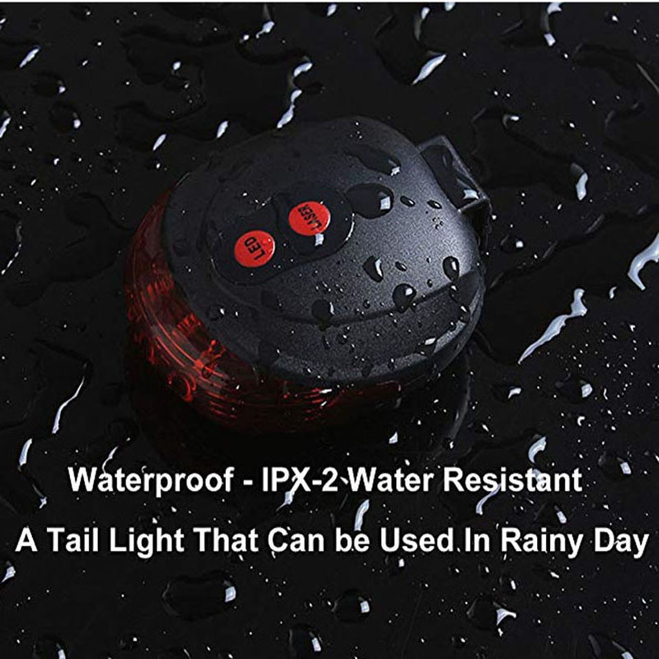 Đèn LED laser Cảnh Báo An Toàn Phía Sau Xe Đạp Chất Lượng Cao