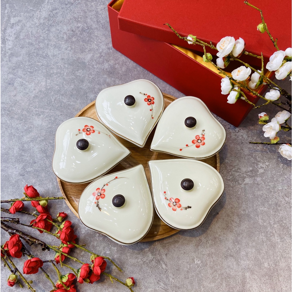 🔥 HOT SALE 🔥 HŨ ĐỰNG MỨT, BÁNH KẸO NGÀY TẾT - GỐM SỨ BÁT TRÀNG CAO CẤP