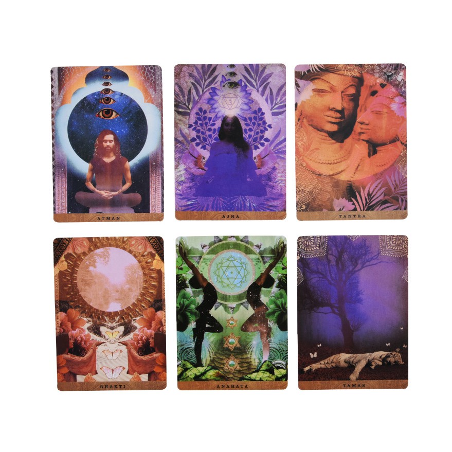 Bộ Bài Tarot A Yogic Path Oracle Deck V6 Cao Cấp