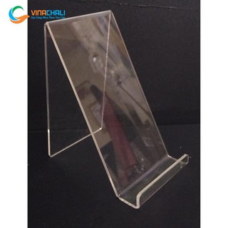 Bộ 10 kệ trưng bày điện thoại, ipad mica trong