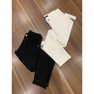 Quần jean trắng đen baggy xuất khẩu