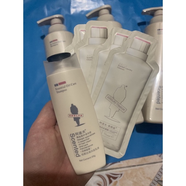Dầu gội xả Adolph dầu gội gừng xả Adolph 520ml order Tmall chính hãng