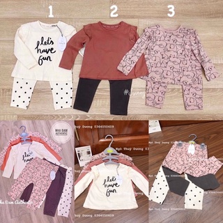 Set tu bé gái size 9/12m