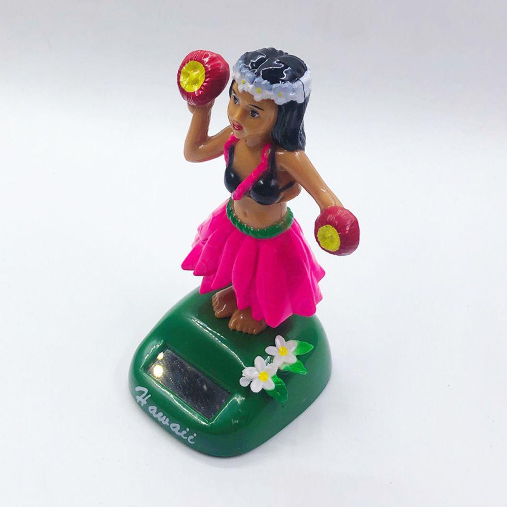 Bernardo Búp Bê Nhảy Lắc Đầu Lắc Lư Sử Dụng Năng Lượng Mặt Trời Phong Cách Hawaiian