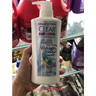 Dầu gội Clear men và bạc hà thái lan