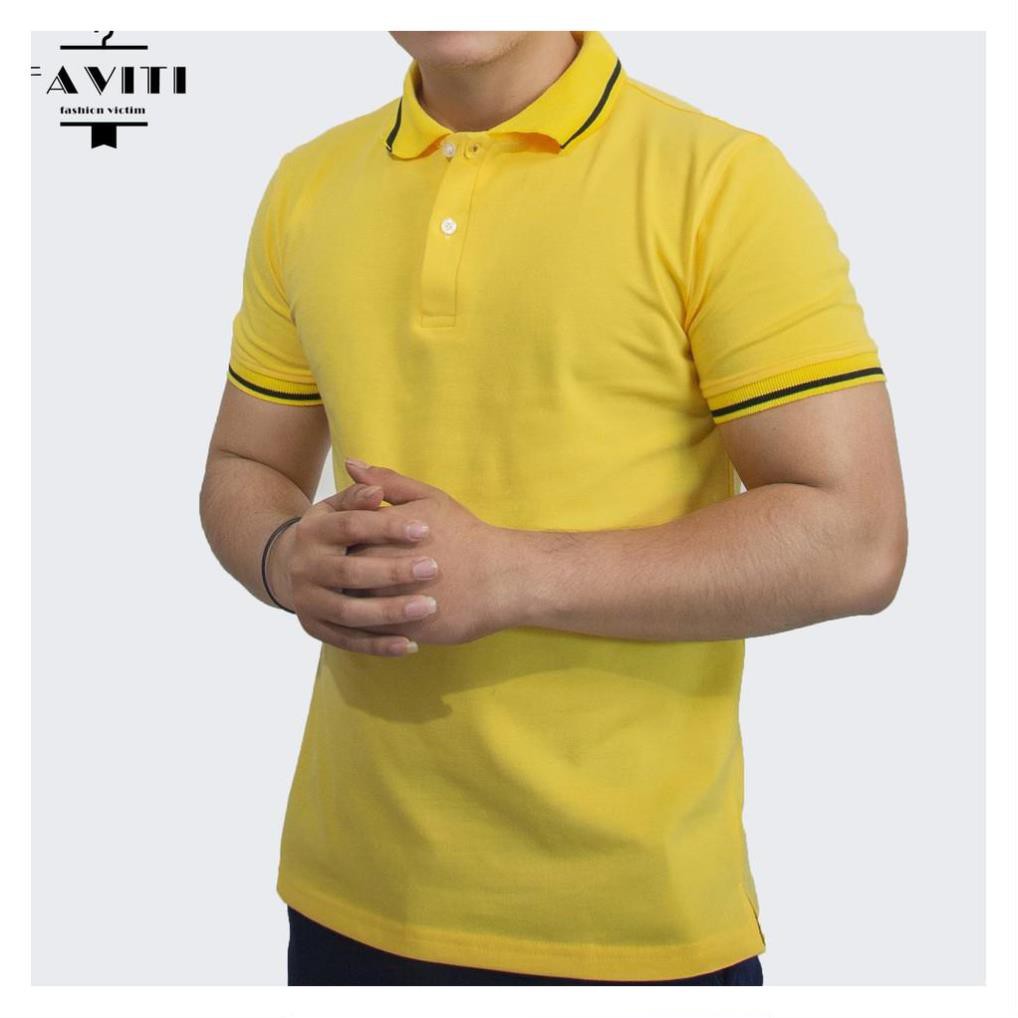 Áo phông nam đẹp cao cấp thời trang có cổ bẻ 2020 AT02 | BigBuy360 - bigbuy360.vn