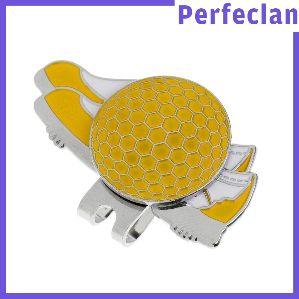 Kẹp Gắn Nón / Tấm Che Nắng Khi Chơi Golf Bằng Thép Không Gỉ Có Nam Châm Đánh Dấu Bóng