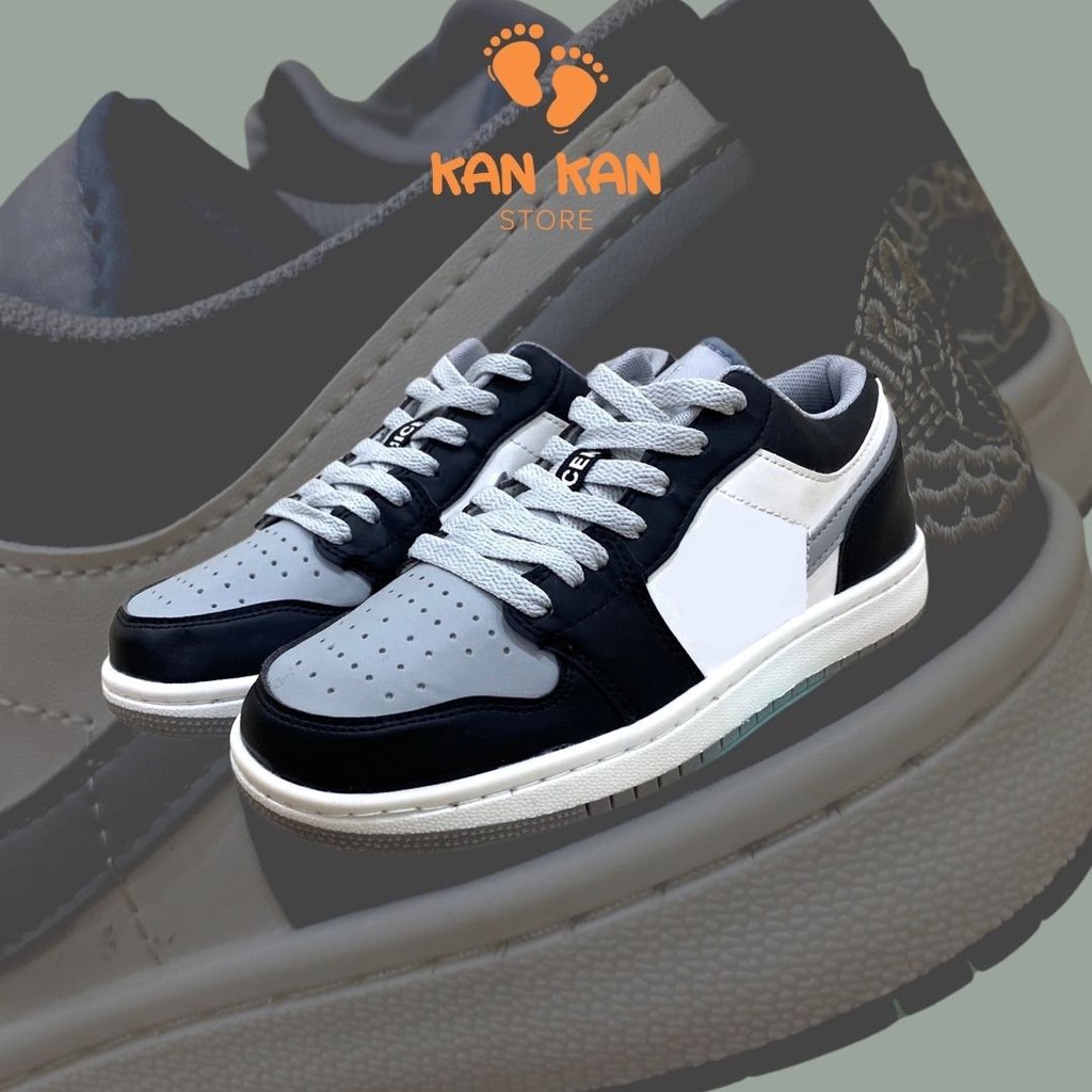 Giày Thể Thao Nam Nữ KA043 Giầy Sneaker Jordan Cổ Thấp Bản Đẹp KanKanStore