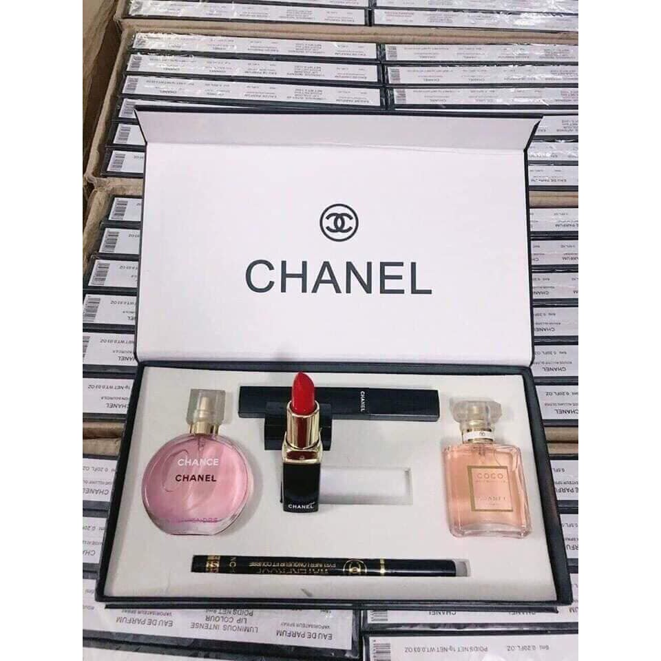 Bộ trang điểm Makeup_chanel 5 món