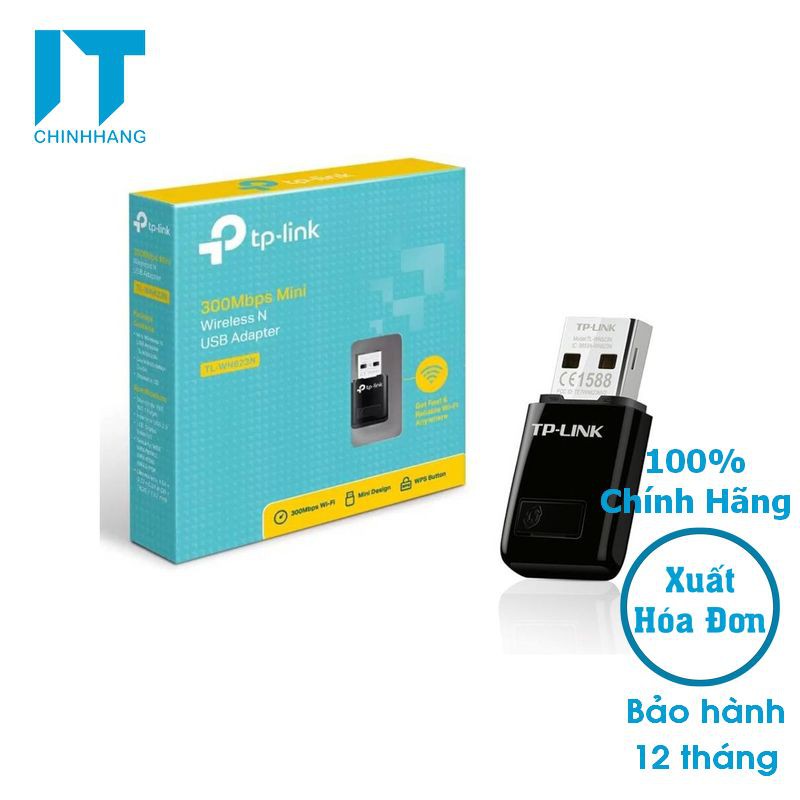 USB WiFi TP-Link WN823N Chuẩn N Tốc Độ 300Mbps - Hàng Chính Hãng | WebRaoVat - webraovat.net.vn