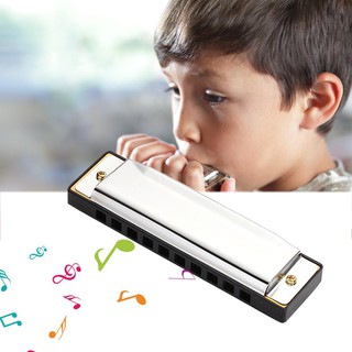 Kèn Harmonica 10 lỗ bằng thép không gỉ