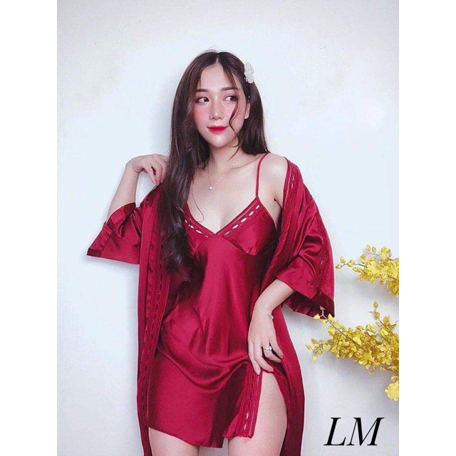 Váy Ngủ, Áo Choàng Lụa Hàng Quảng Châu cực quyến rũ, cực sang chảnh | BigBuy360 - bigbuy360.vn