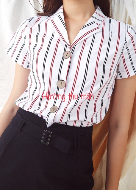 Chân váy chữ a basic phối đai vuông thời trang công sở | BigBuy360 - bigbuy360.vn