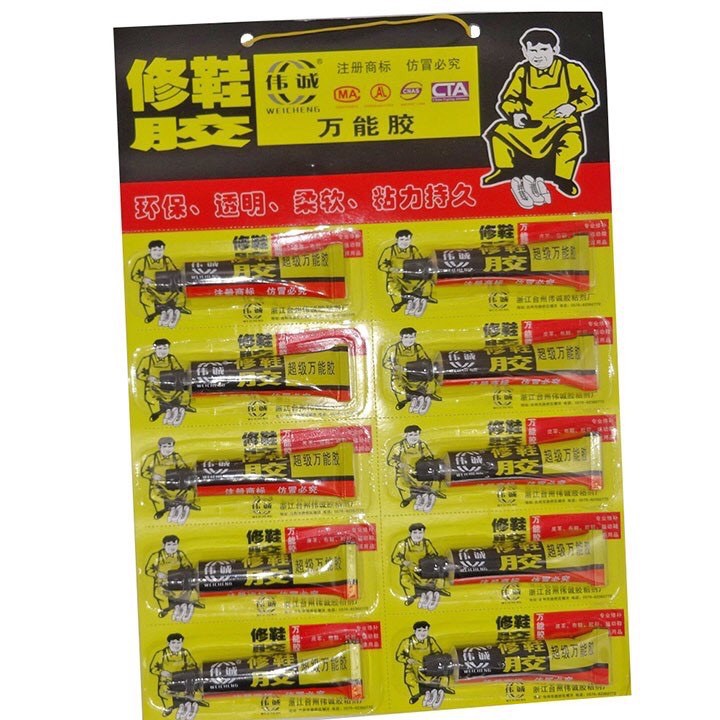 Keo dán giày dép siêu chắc chắn tiện dụng, dán giày, vải, gỗ đa năng GG