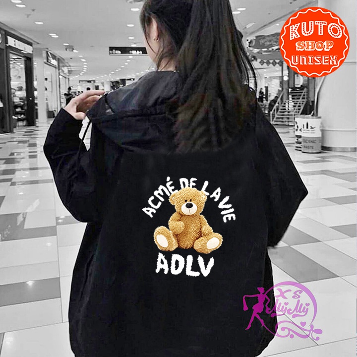 ÁO KHOÁC DÙ ADLV 2 Lớp in Pet siêu bền