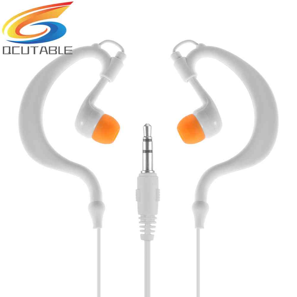 Tai Nghe Nhét Tai Chống Nước IPX8 MP3 Jack 3.5mm Tiện Dụng Khi Đi Bơi