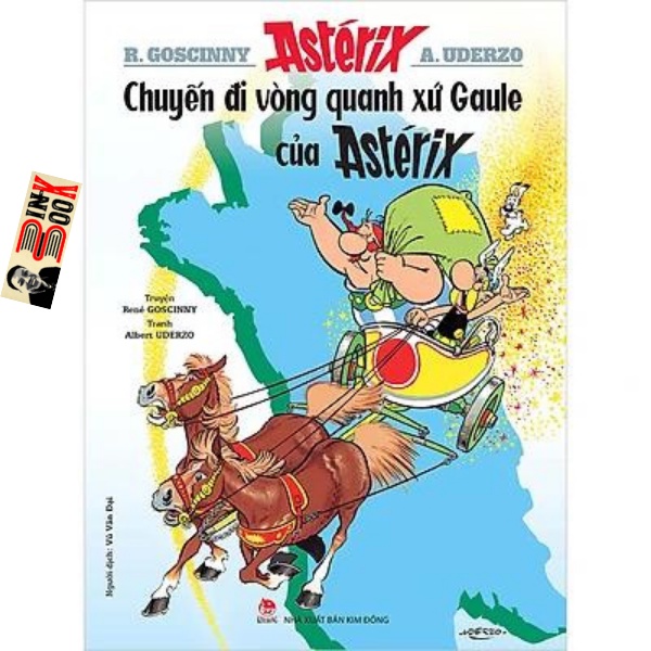 Sách Kim Đồng - Chuyến đi vòng quanh xứ Gaulle của Asterix - René Goscinny, Albert Uderzo - Bình Book