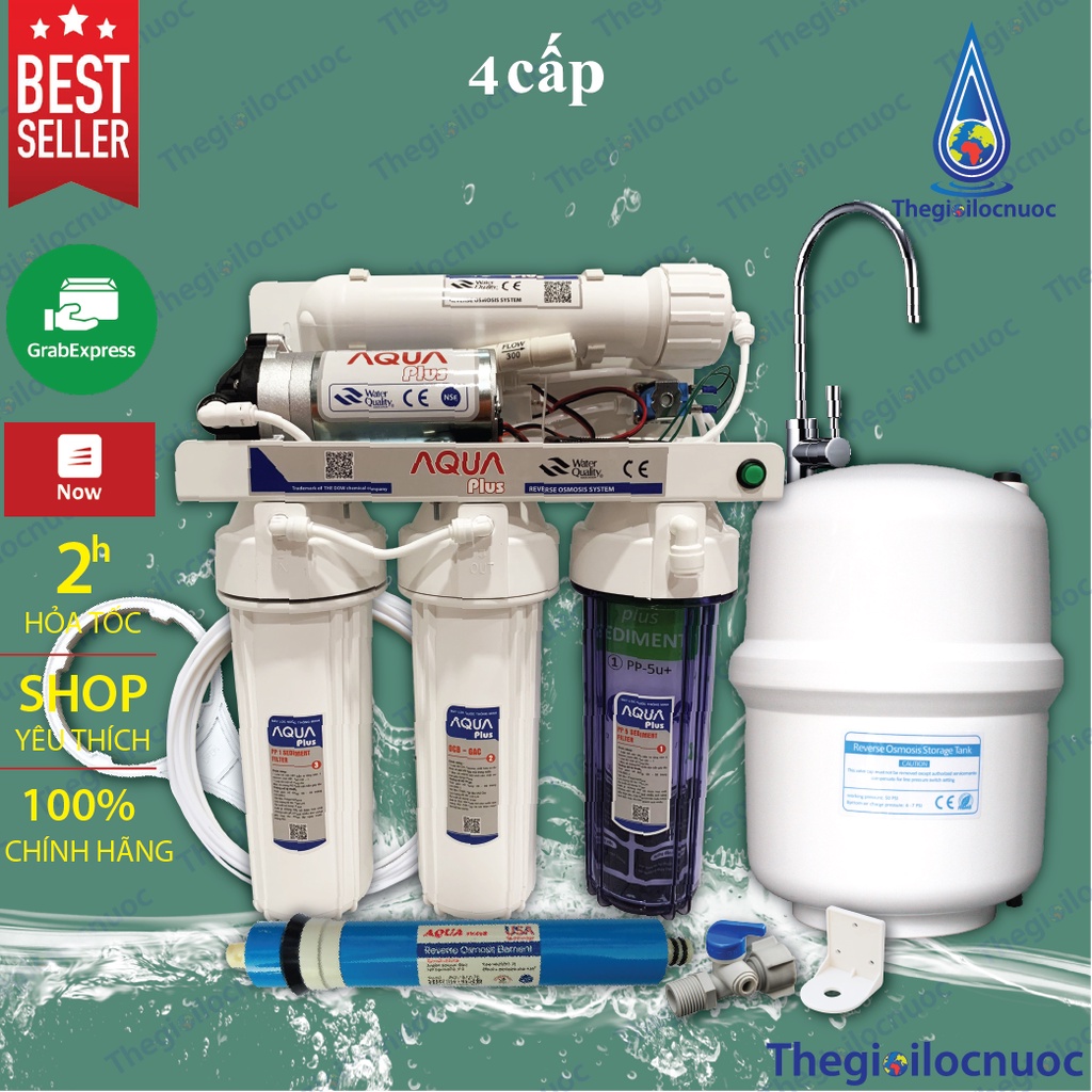 Máy lọc nước Aqua Lead 8-10 cấp lọc chính hãng