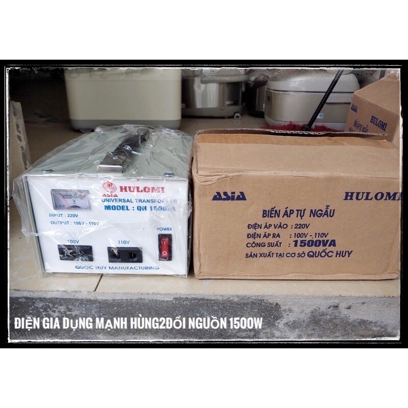 Đổi nguồn 1500VA ASIA - nguồn ra 110-100v