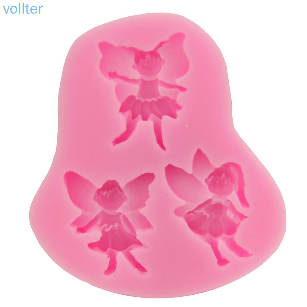 Khuôn Silicone Làm Bánh Hình Nàng Tiên Xinh Xắn