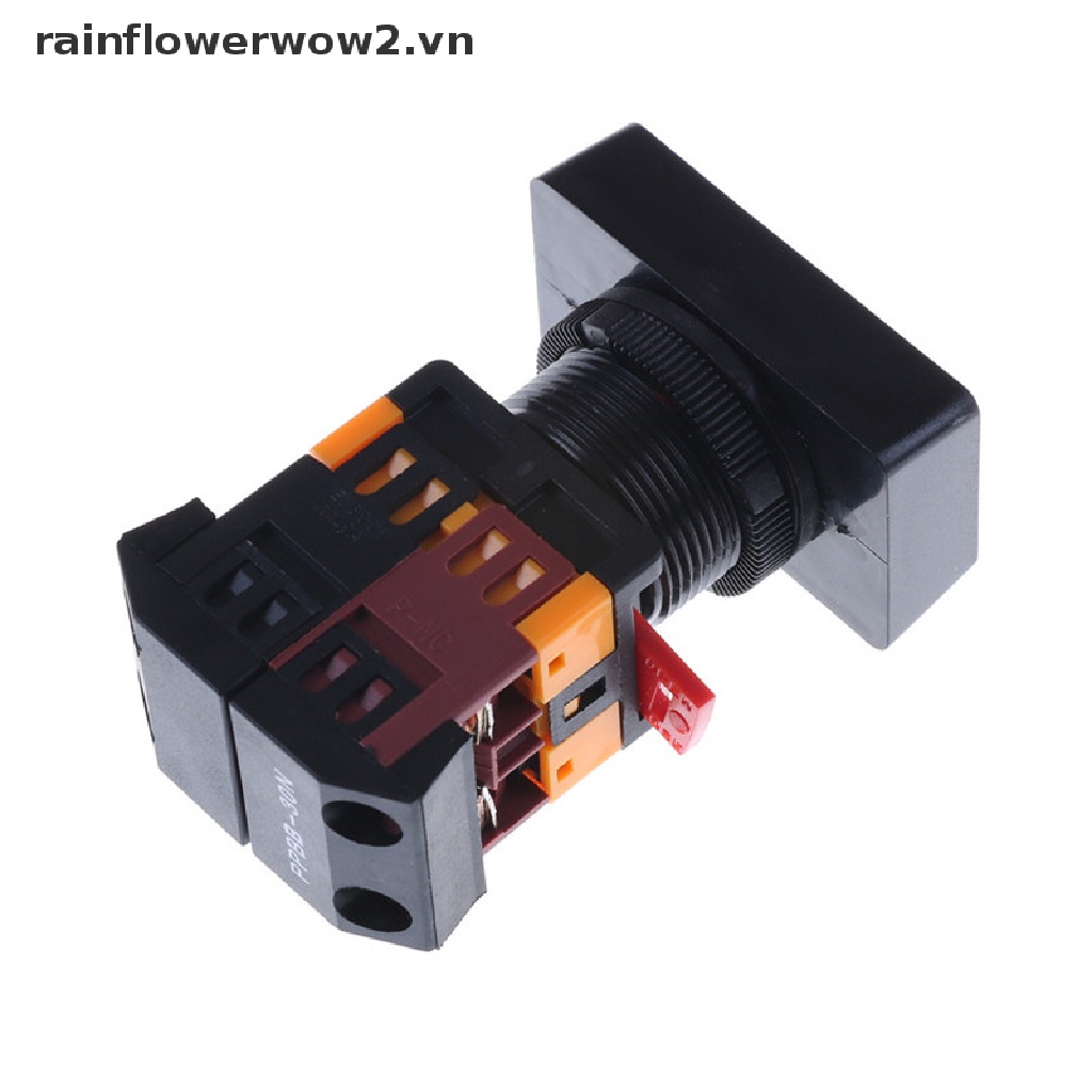 [er] On OFF Nút Nhấn Dừng Đèn Báo Hiệu Tạm Thời Màu Đỏ / Xanh Lá