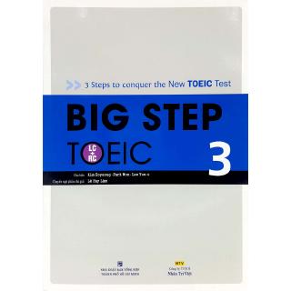 Sách - Big Step TOEIC 3 (LC + RC)