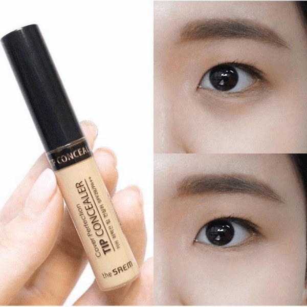 Che khuyết điểm The Saem Cover Perfection Tip Concealer 6.5g