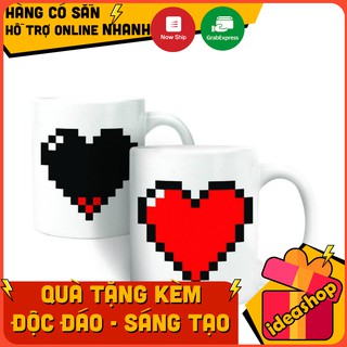 Ly đổi màu Trái tim (Color Changing Cup - Heart)