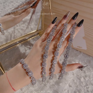 Lắc tay Xi bạch kim Full Đá siêu sáng 💎💎