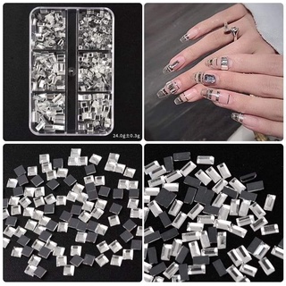 Đá vuông nail, đá vuông đính móng trang trí