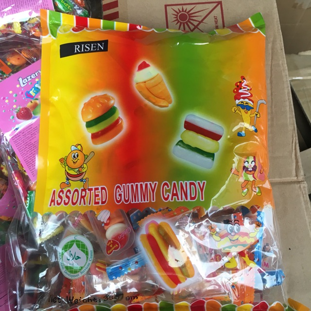 Kẹo dẻo hambuger (35 chiếc)