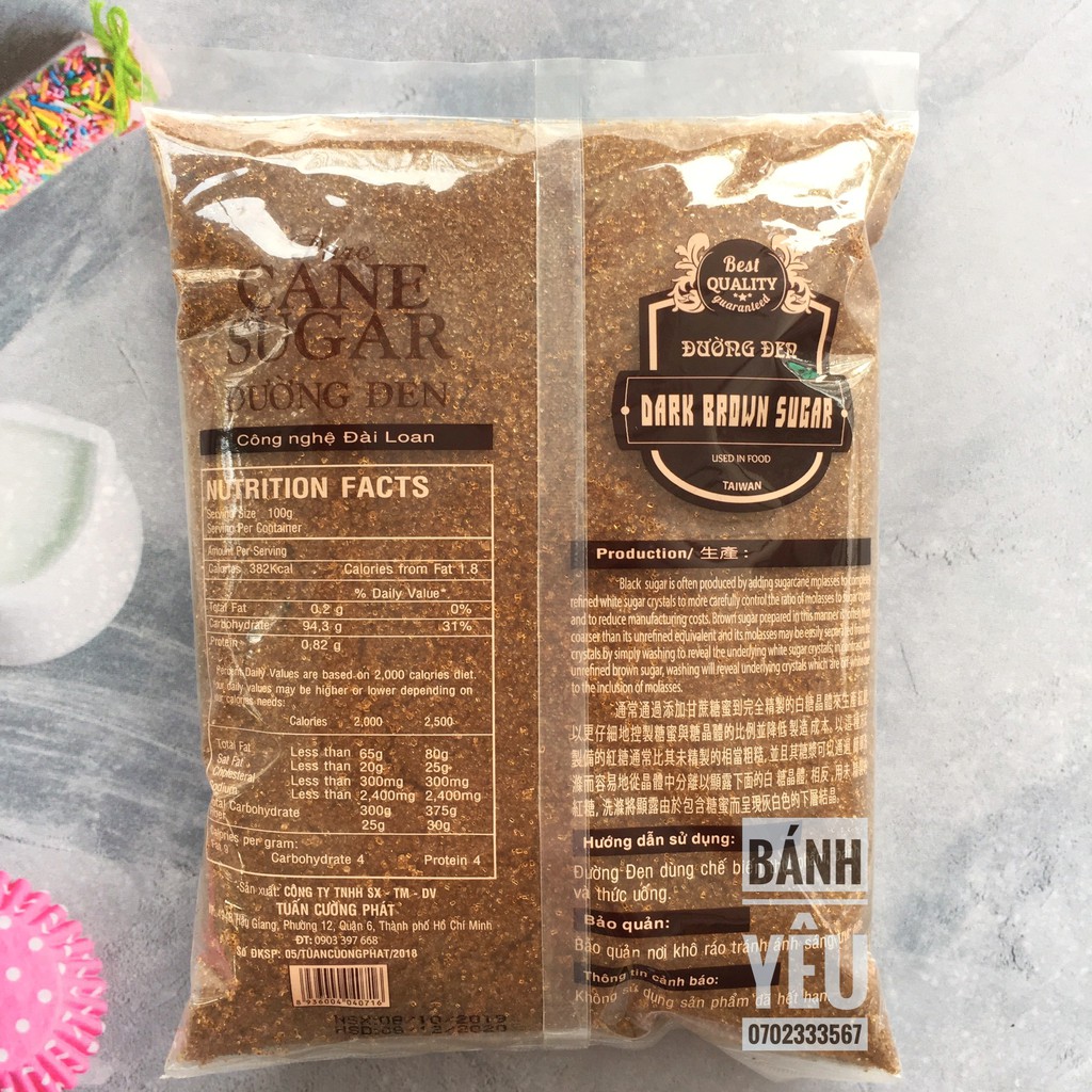Đường đen Đài Loan 1kg - PL103