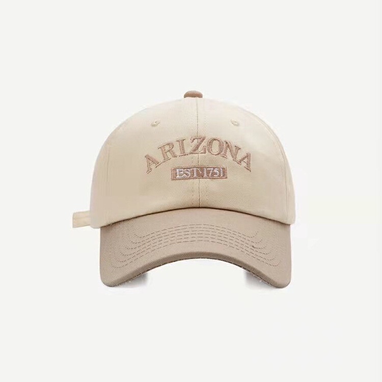 Mới Nón Lưỡi Trai Thêu Chữ ARIZONA EST ·1751 Thời Trang Cho Nam Nữ