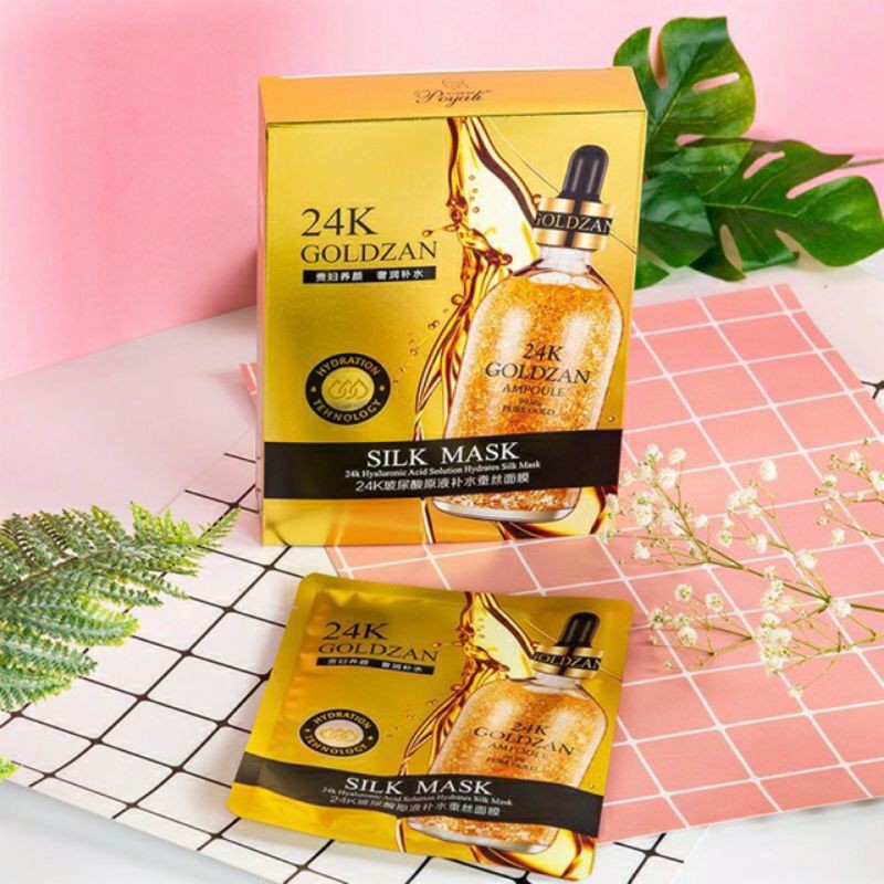 Mặt Nạ Vàng Goldzan 24k hộp 10