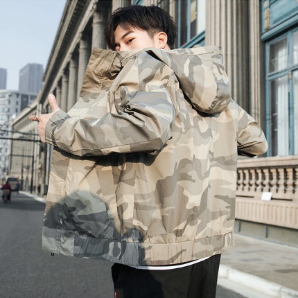 Áo khoác nam họa tiết rằn ri thời trang size M-4XL
