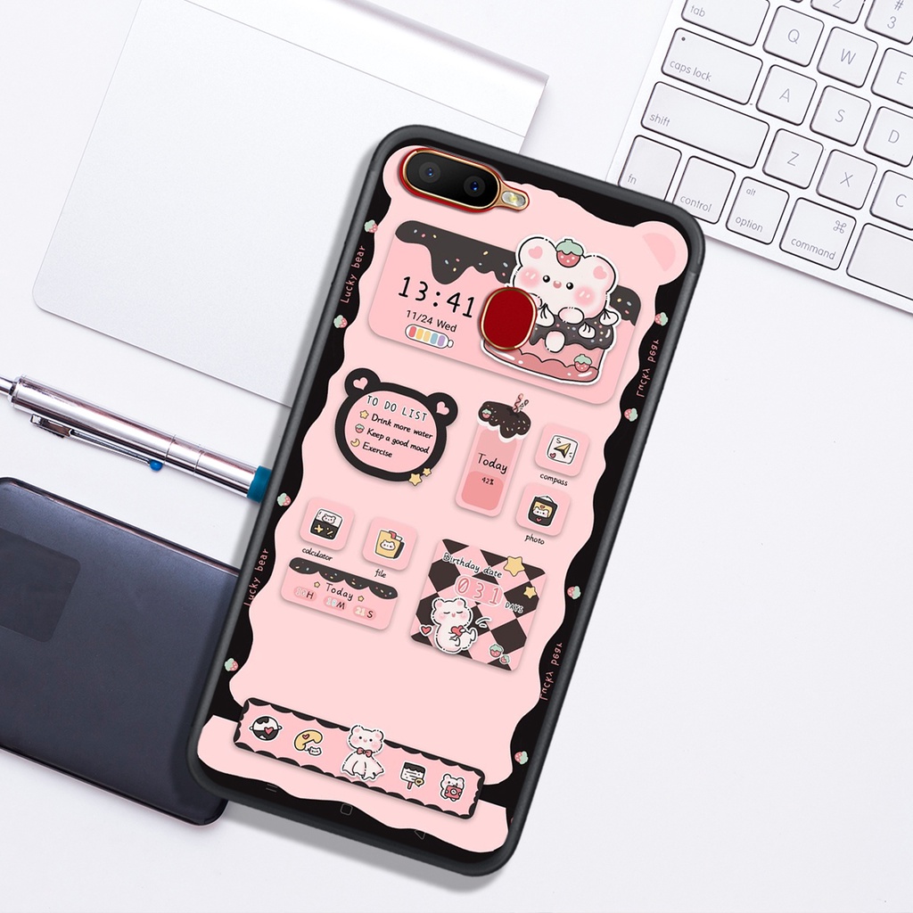 Ốp Lưng OPPO A5S - A7 - A12 - F9 , In Hình Sinh Động, Dễ Thương, Màu Sắc Cá Tính..