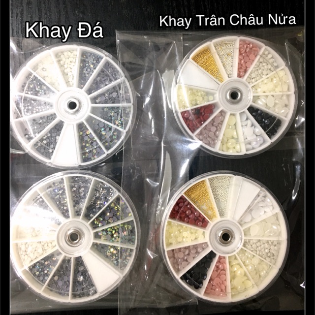 Khay đá Tròn / Trân châu nửa