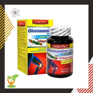 Glucosamine 1500mg Triple Flex with Collagen type II_hỗ trợ giảm đau khớp